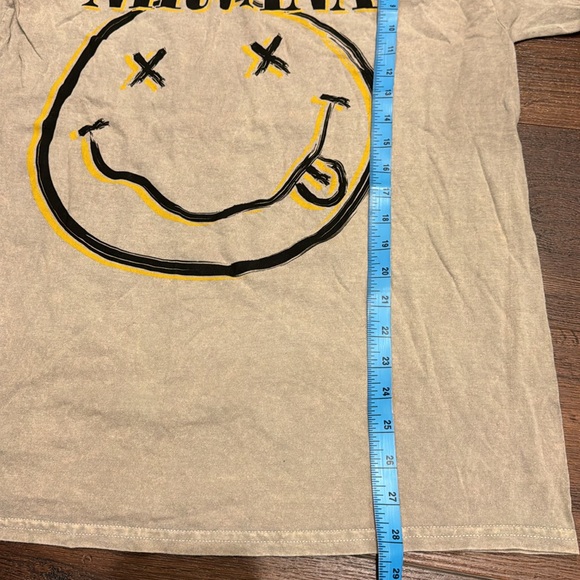 Nirvana NWOT Short Sleeves Tee, 100% Cotton. - Picture 4 of 5